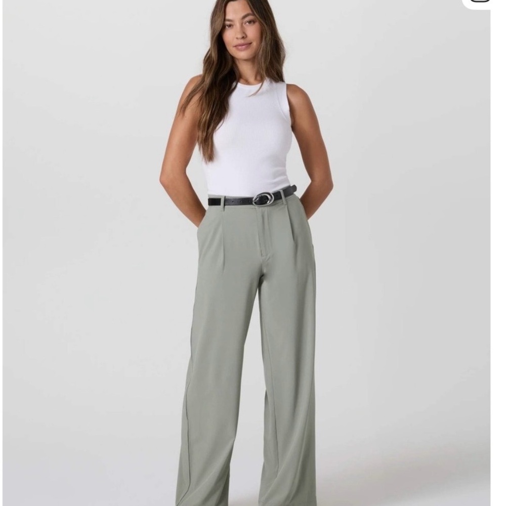 Vuori Women's laurel Wide-Leg Pants villa trouser laurel short